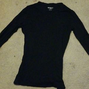 Black long sleeve Merona shirt
